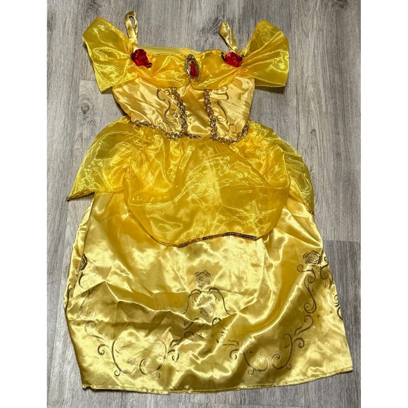 Girl's 4-6X Disney Princess Belle Majestic Dress Halloween Costume - Picture 1 of 6